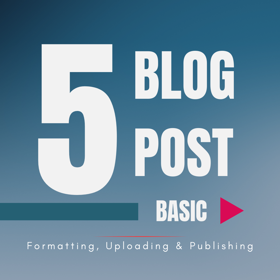 Basic blog post formatting postuploader