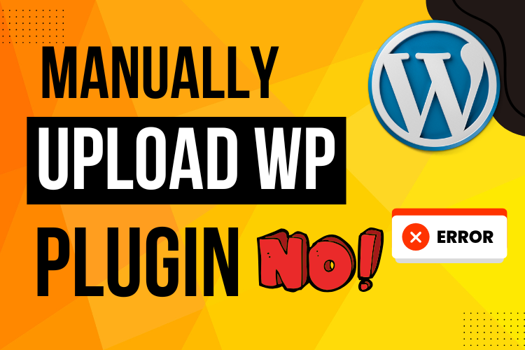 Demonstrating how to manually upload a WordPress plugin