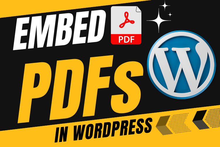 How to embed PDF in WordPress without plugin