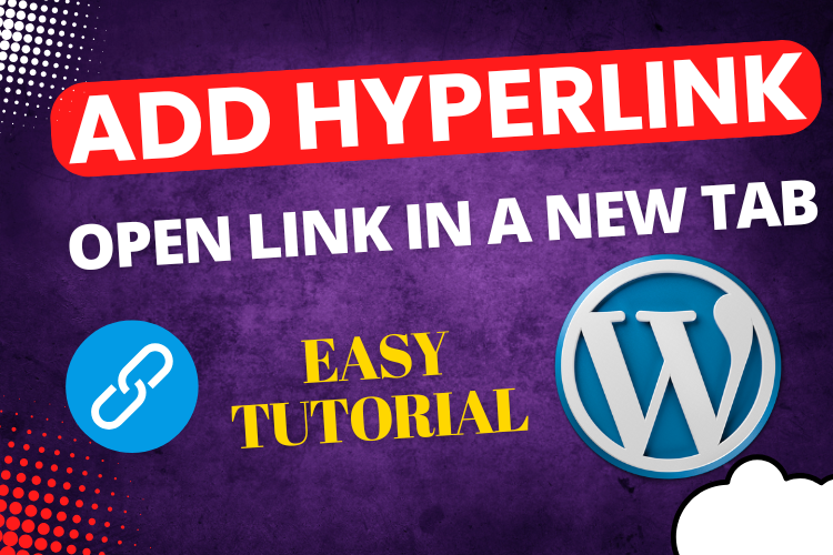 How to add hyperlink in WordPress step by step