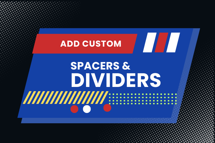 Adding Spacer and Divider in WordPress Using Kadence Block