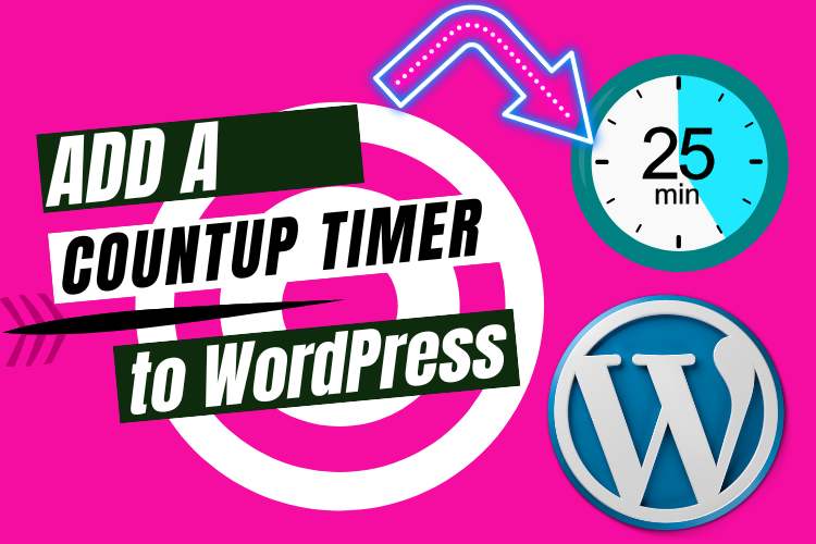 Adding a Count Up Timer in WordPress Tutorial