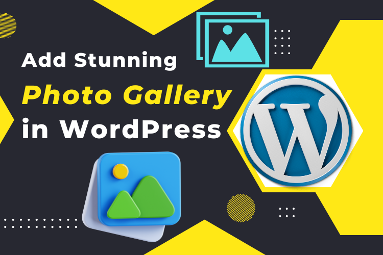 Adding advanced photo gallery in WordPress