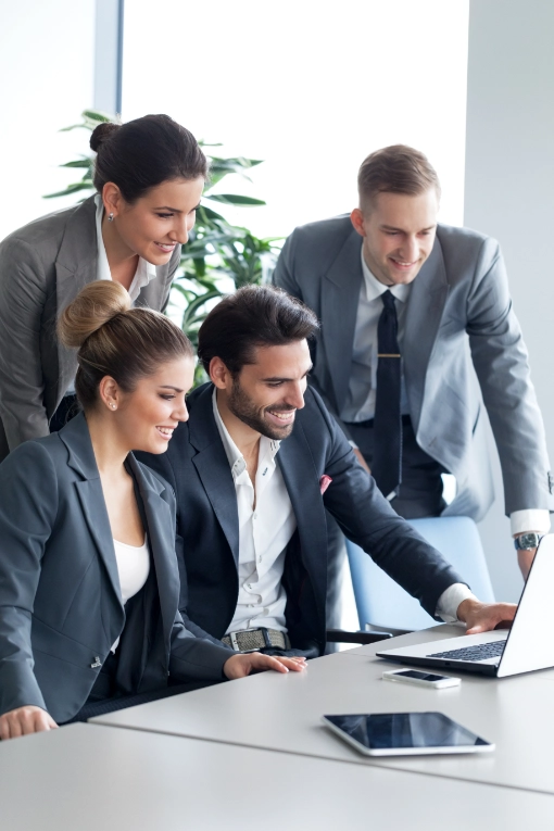 Team planning blog publishing workflow and content organization