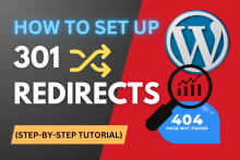 301 Redirection for WordPress URLs Tutorial