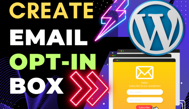 Add Email Opt-in Box Using WP Kadence Block