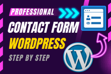 Adding a Contact Form in WordPress Tutorial