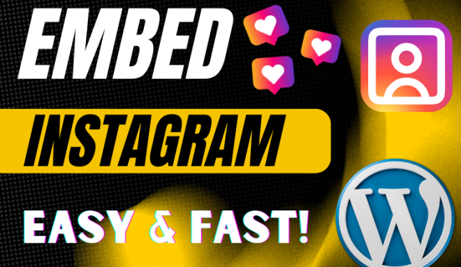 Embed Instagram Posts in WordPress