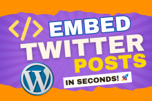 Embedding Twitter post in WordPress blog using Gutenberg and Classic editors