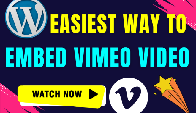 Embedding Vimeo video in WordPress blog with Gutenberg and Classic Editors