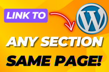 Guide to creating anchor links on the same page with WordPress editors
