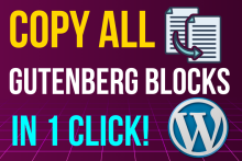 How to Copy All Blocks in WordPress Gutenberg Editor