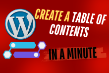 Step-by-Step Create a Custom Table of Contents Block for WordPress Posts Using Gutenberg - Blog