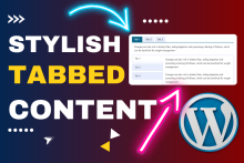 Tabbed Style Content with Kadence Block